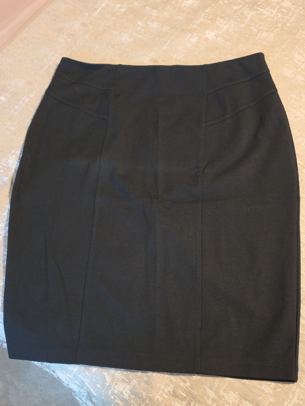 Chico's Classic Black Women's Pencil Skirt Sz 1 Brand New No Tags